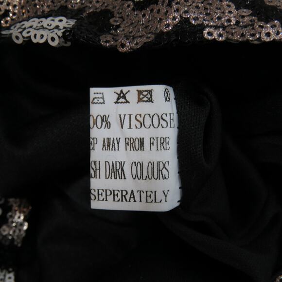 Revolve Club London Sequin Leopard Print Long Sleeve Mini Cocktail Party Dress - Picture 9 of 13